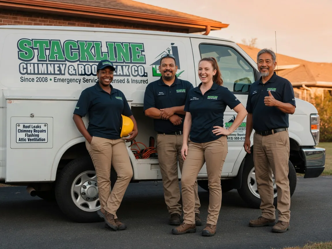 Chimney flashing repair company in Dry Creek, WV